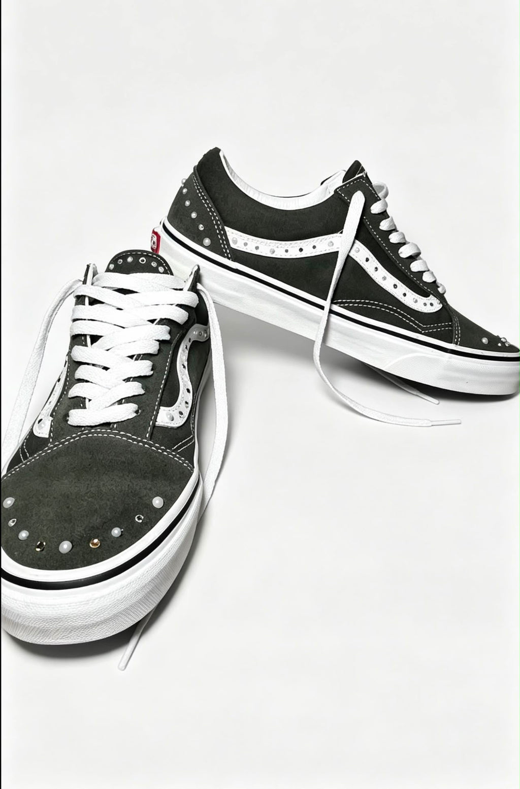 Custom pearlised Vans