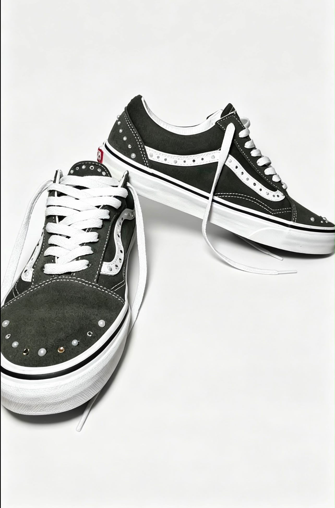 Custom pearlised Vans
